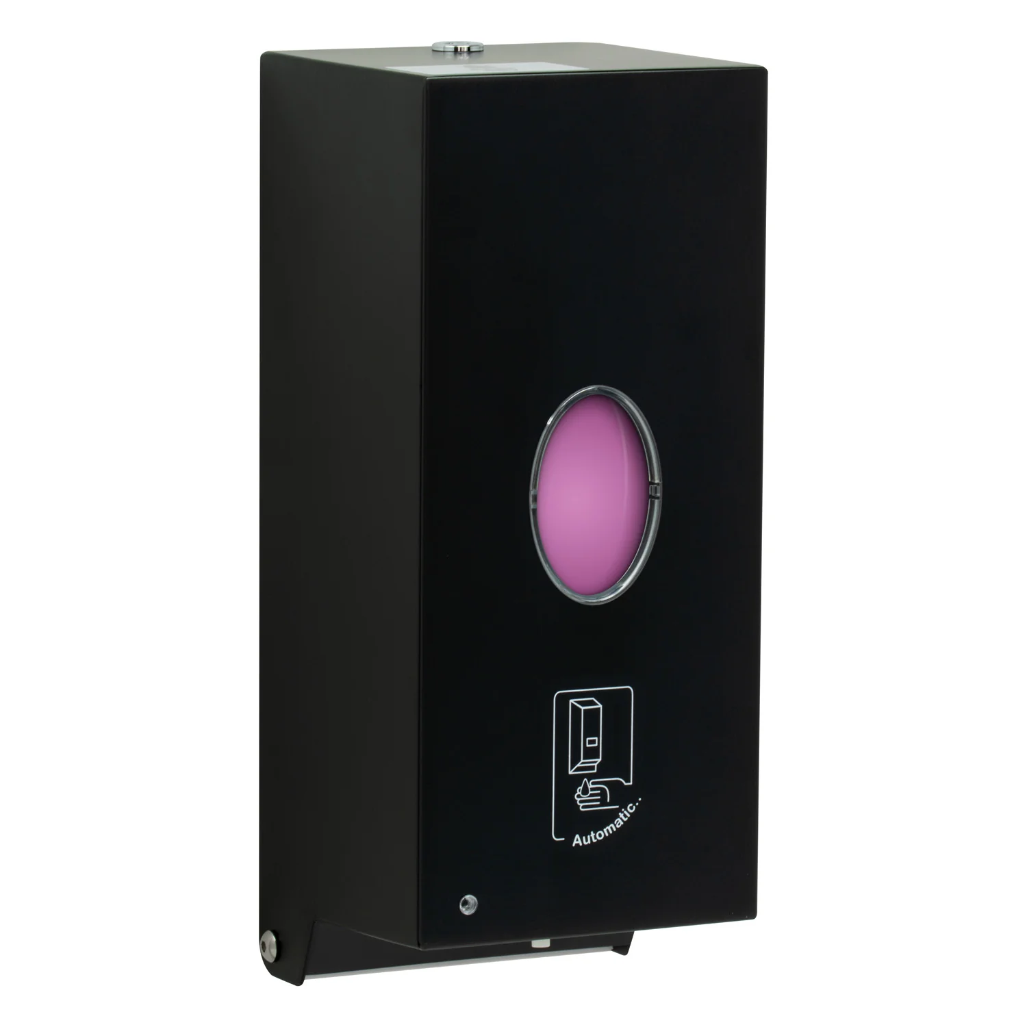 Automatic Wall-Mounted Soap Dispenser, 30-fl. oz., Matte Black