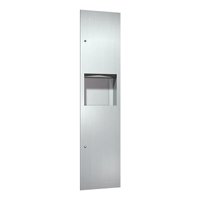 Simplicity - Paper Towel Dispenser & Removable Waste Receptacle - Multi, C-Fold