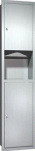 Paper Towel Dispenser and Waste Receptacle - Surface Mounted, 0467-9