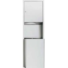 Paper Towel Dispenser and Waste Receptacle - Surface Mounted, 0469-9