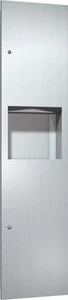Paper Towel Dispenser and Waste Receptacle - Surface Mounted, 6467-9