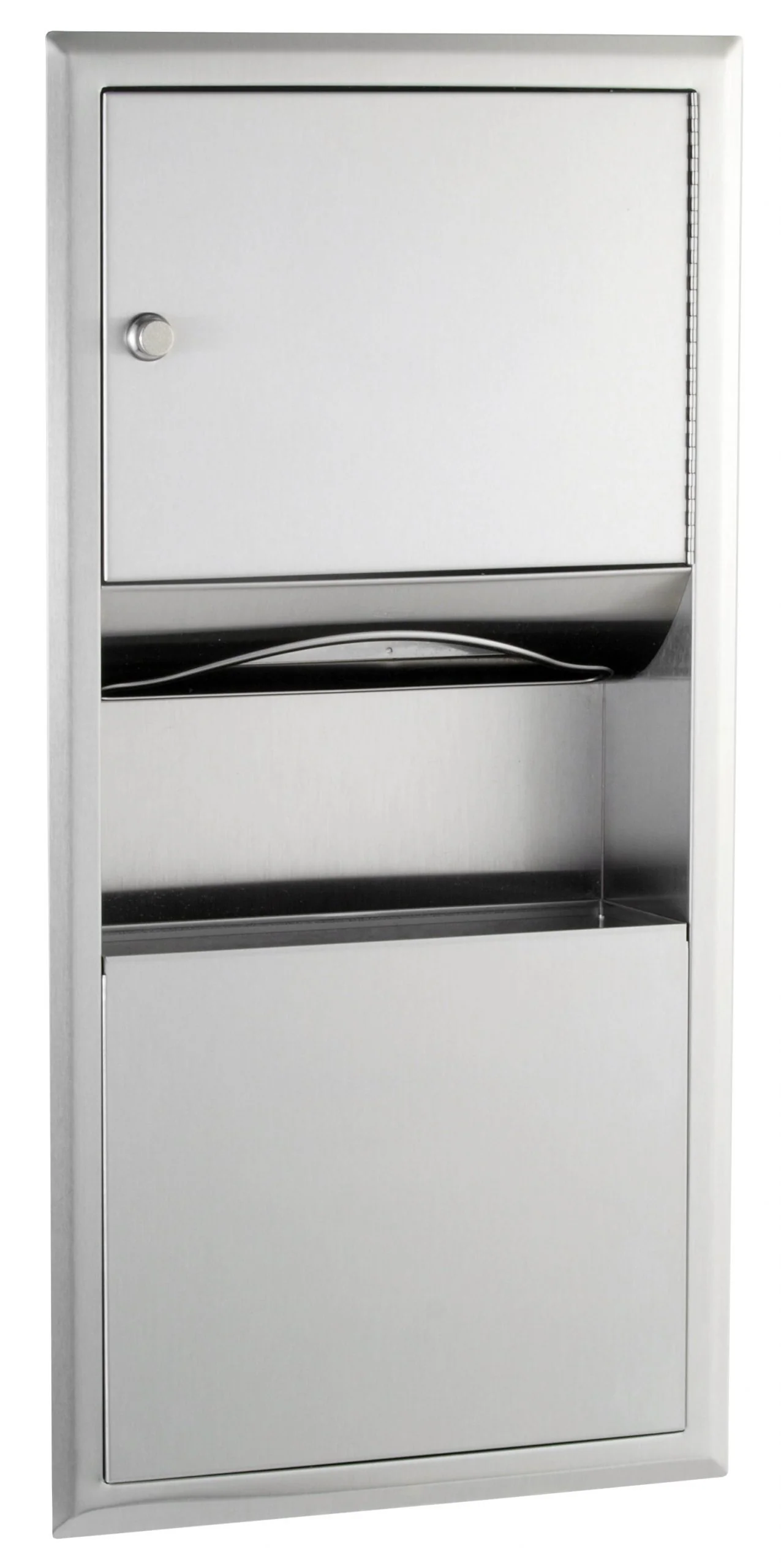 Paper Towel Dispenser/Waste Receptacle