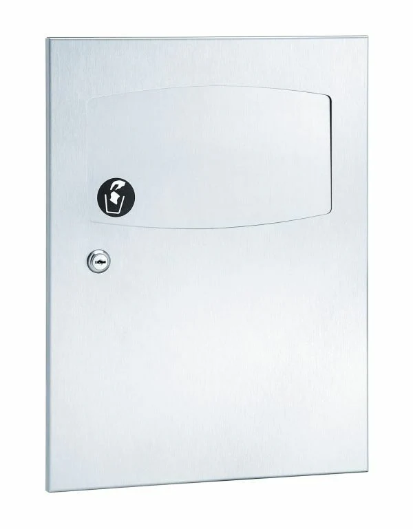 Recessed, Contemporary Series, 1.5 Gal. Cap., Napkin/Tampon Vendor, 4737