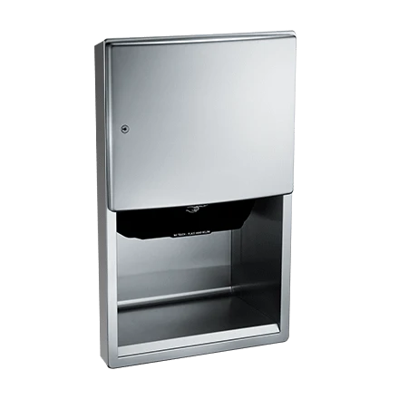 Roval Semi-Recessed Automatic Roll Paper Towel Dispenser, 204523AC-6