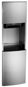 Roval Semi-Recessed Automatic Roll Paper Towel Dispenser and Waste Receptacle, 204692A-6