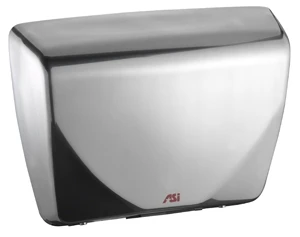 Profile - Automatic Hand Dryer - Steel Cover - (100-240V) - White - Surface Moun