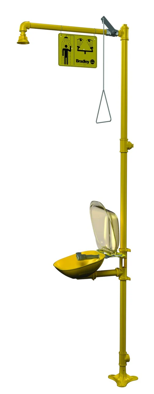 Safety Shower and Eyewash, Eyewashes, S19314PDC