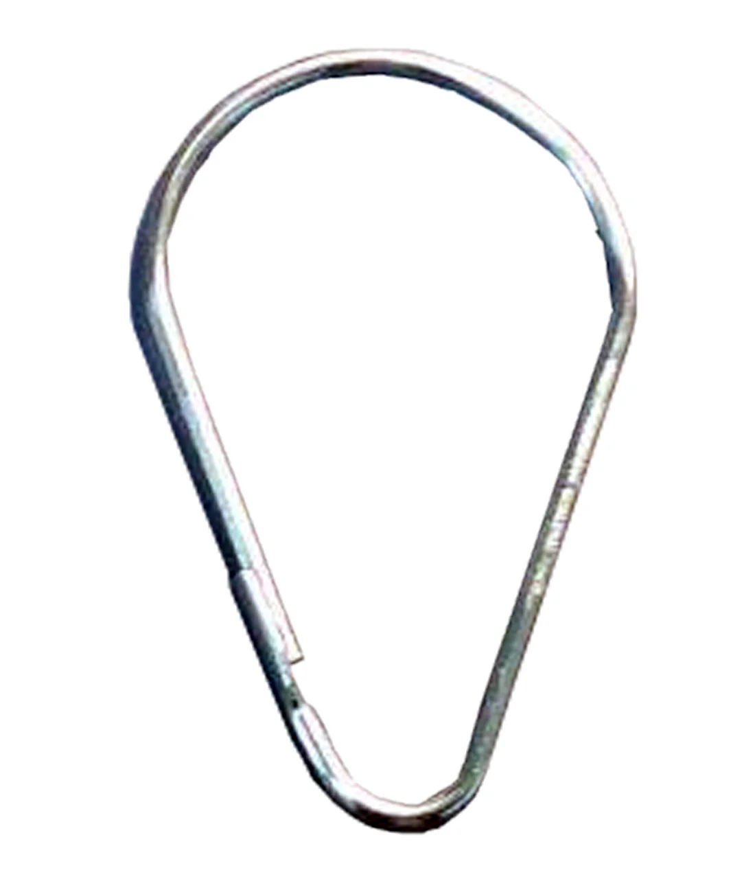 Stainless Steel Curtain Hook, 2-5/8" H, 1-11/32" W