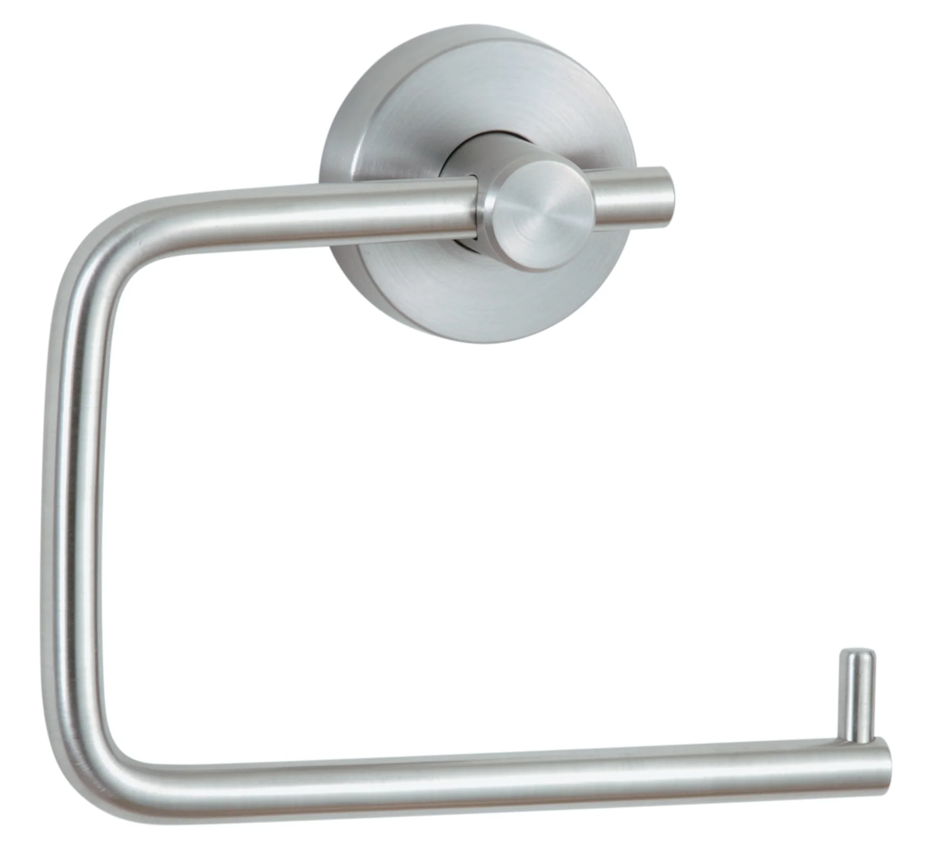 Surface-Mounted Single Roll Toilet Tissue Dispenser, Satin