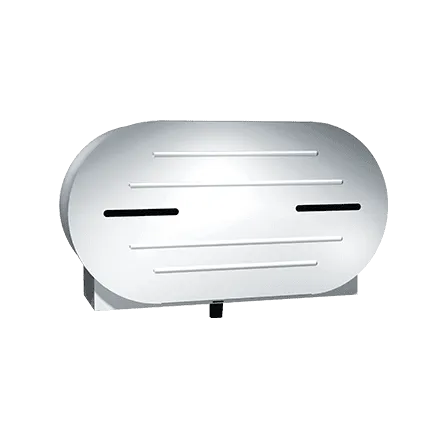 Surface-Mtd., Double Jumbo Roll (9"), Double Roll Toilet Tissue Holder, 5425