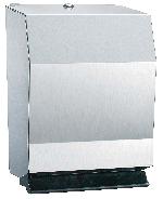 Surface-Mtd. Push Bar, Roll Towel Dispenser, 2482-11