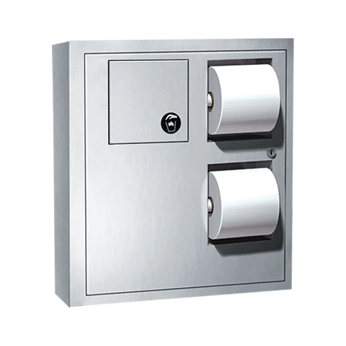Toilet Seat Cover & Toilet Tissue Dispenser - Surface Mounted