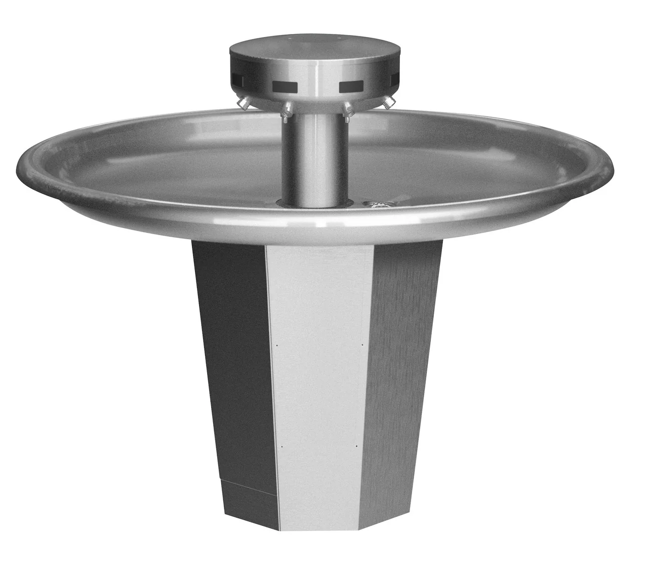 Washfountain Sentry SS 54in, Other Stainless Washstations, S93-642