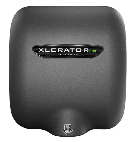 XLERATOR¨ Hand Dryer Graphite Textured Paint And ECO 1.1 Noise Reduction Nozzle 110-120V 2-2.2A